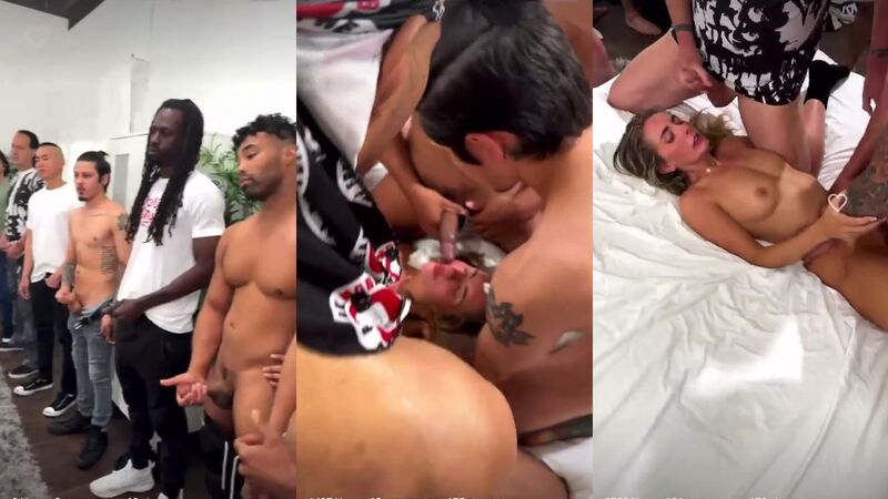 Bonnie Blue Rough BBC OnlyFans Live Gangbang Slamming and Smashing