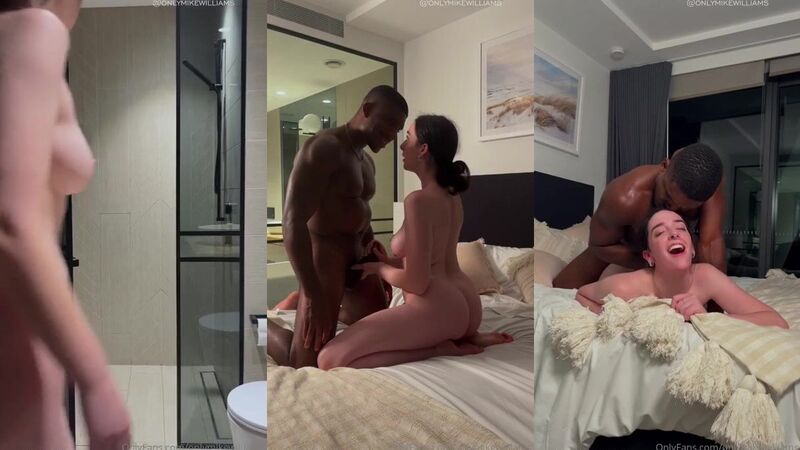 Violet Grey Australian BBC Fuck in Hotel Room