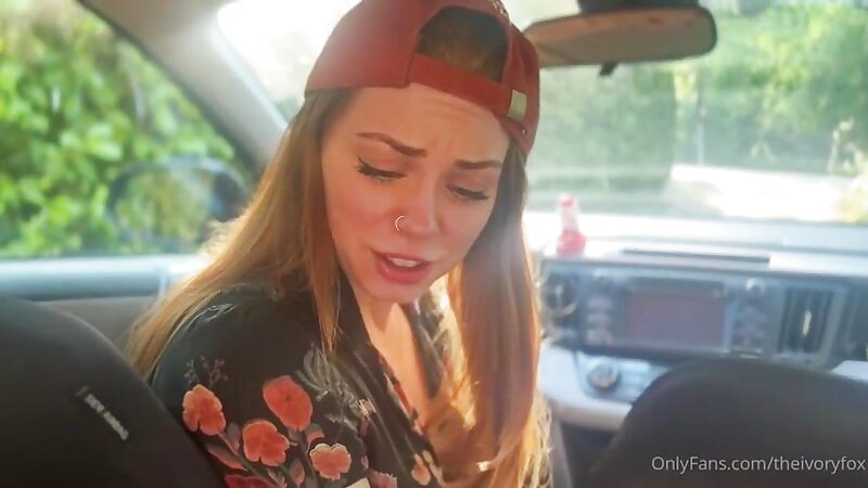 Ivory Fox Hard Fuck with Uber Driver