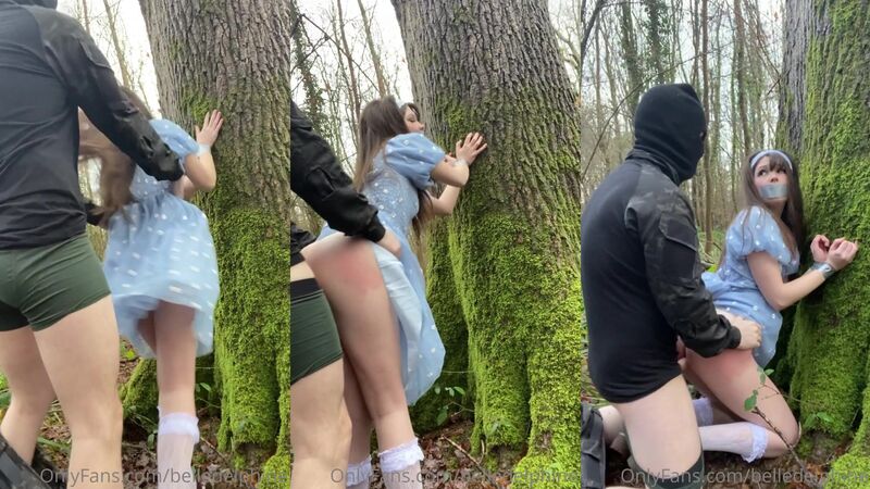 Belle Delphine Dominant British Nudist BDSM Fucked and Kidnapped Outdoors