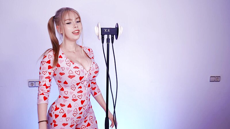 Ijenz Standing Naked Foot ASMR with Ear Licking Whispers