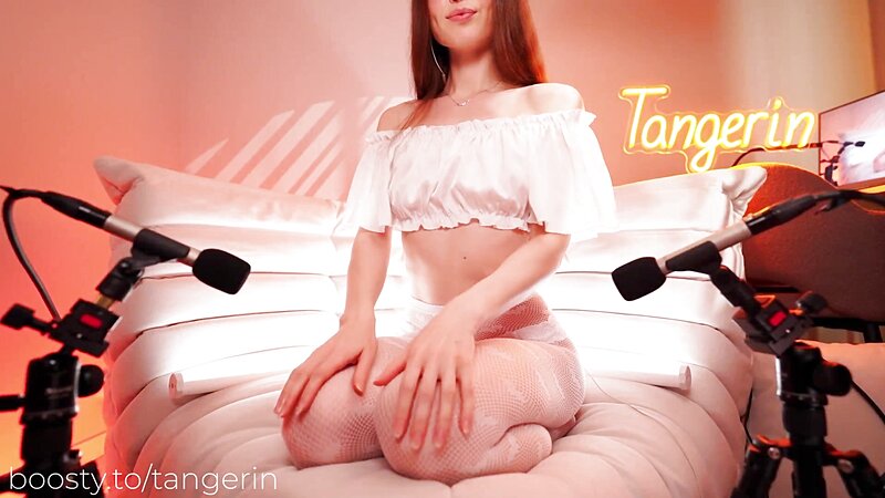 Tangerin ASMR Clothes Scratching and Ear Licking