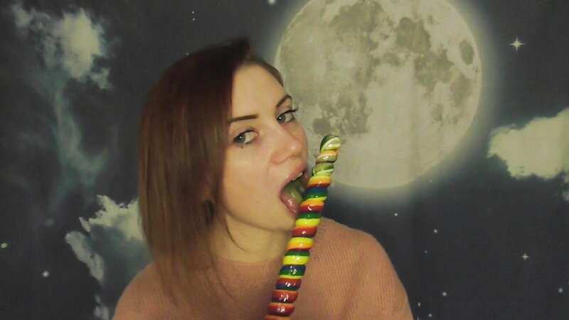 Jodie Marie ASMR Lollipop Sucking Blowjob