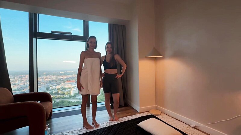Mia Malkova & Pollymodel Nude Tattooed Brunette Erotic Oil Massage
