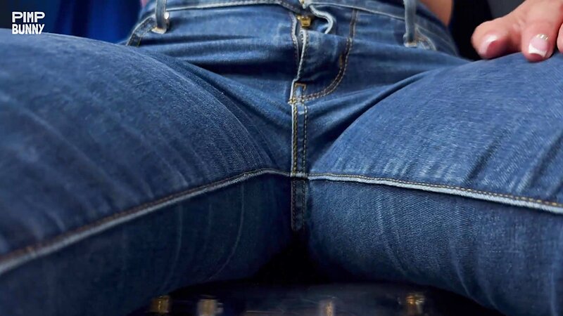 Natt Bega Wet Jeans Phone Peeing on Phone