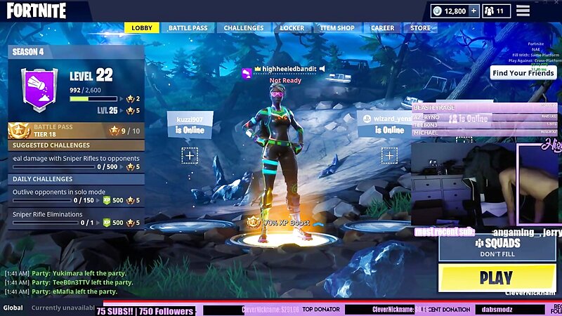 Highheeledbandit Naked Accidental Twitch Stream