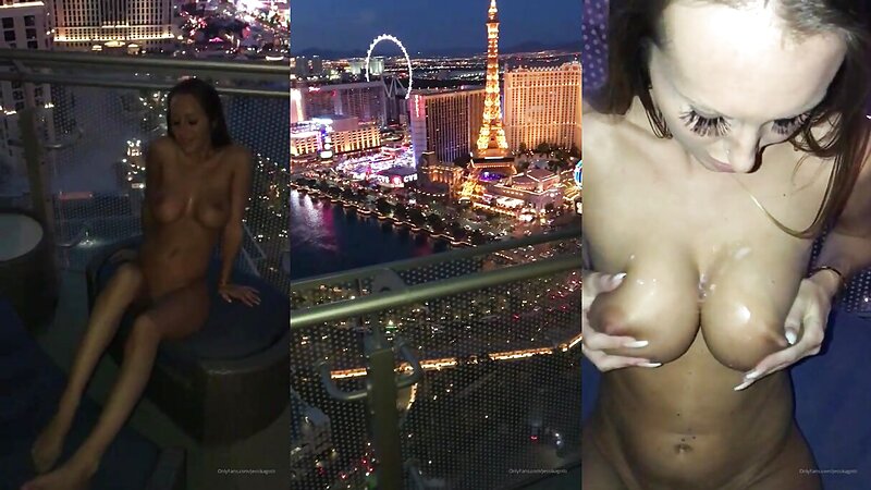 Jessika Gotti Naked on Balcony