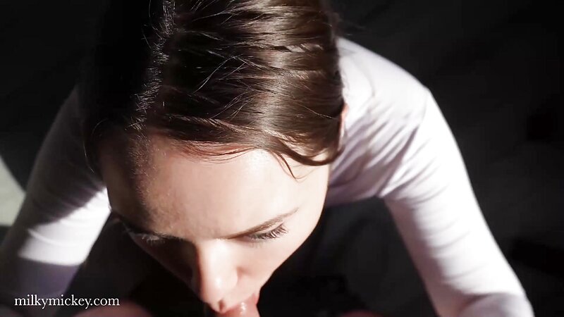 Milky Mickey Russian Teacher Creampie and Blowjob in Teacher-Student POV