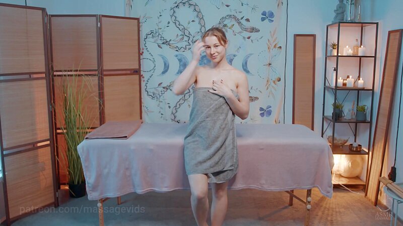 Olga Side and Front Nude ASMR Massage on Casandra D