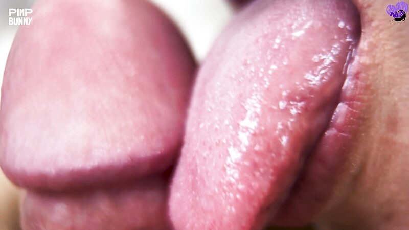 PanteraNika Petite Extreme Close-Up Blowjob and Dick Licking