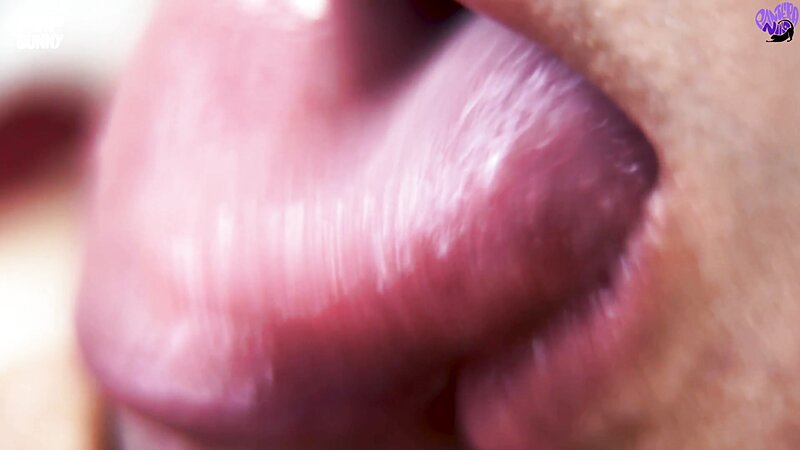 PanteraNika Petite Extreme Close-Up Blowjob and Dick Licking