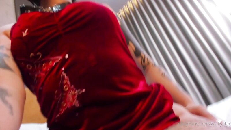 Zackycha Ada Wong Cosplay Riding a Dildo and Giving Blowjob