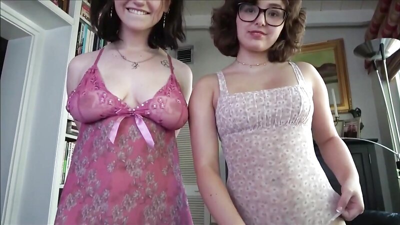 Leana Lovings and Gracie Gates Stepbrother Threesome Hard Fuck with Double Blowjob