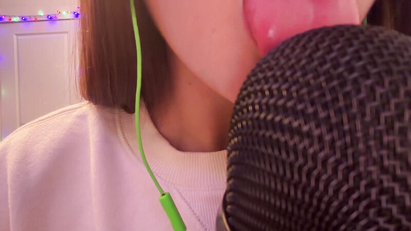 SleepySlugASMR Lens Licking and Mic Licking 1 Hour ASMR