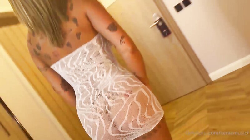 Keniamusicr Shaved Tattooed Cowgirl Pounded by Mick Blue's BWC