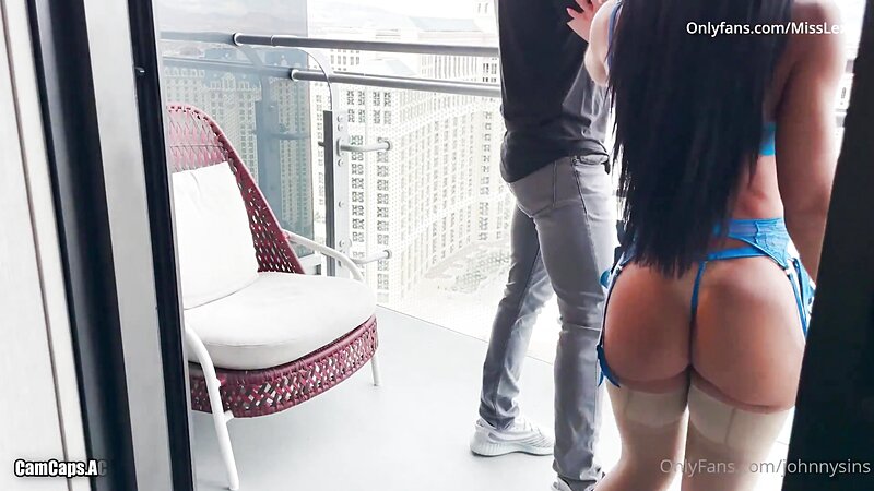 Miss Lexa Fucks On The Balcony With Johnny Sins