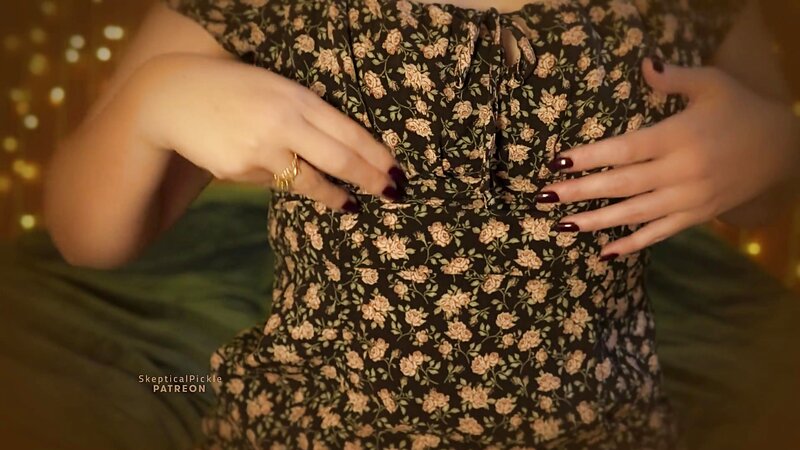 SkepticalPickle ASMR Milk Maid Dress Silly Whispering and Licking