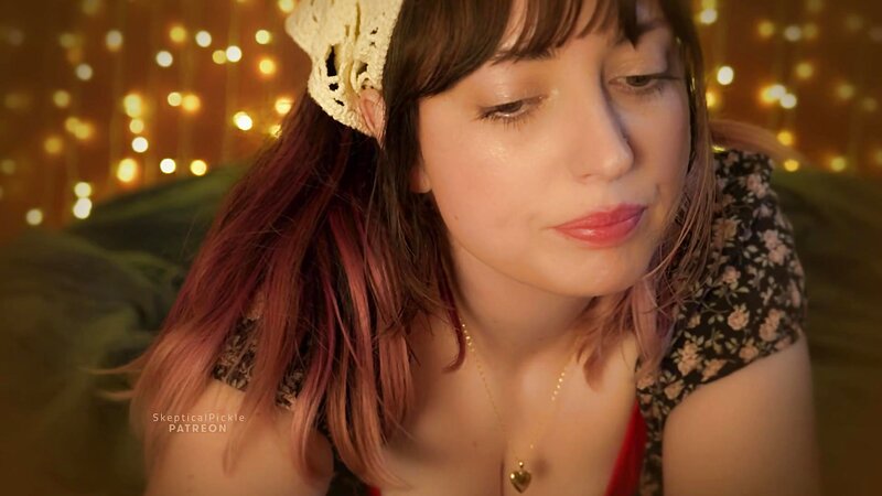 SkepticalPickle ASMR Milk Maid Dress Silly Whispering and Licking