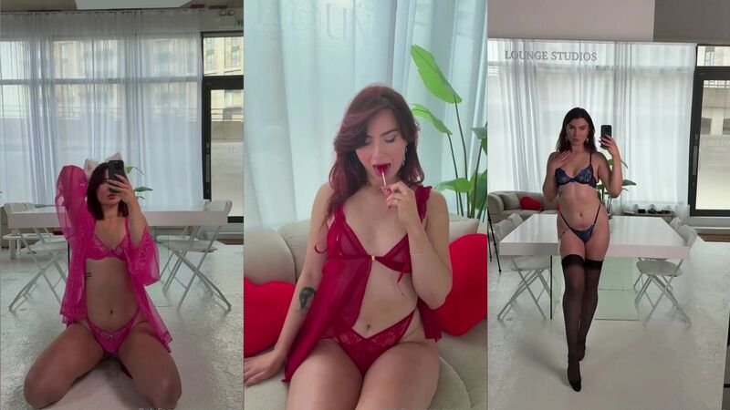 SacredXO Sexy Lingerie Try-On Haul with ASMR