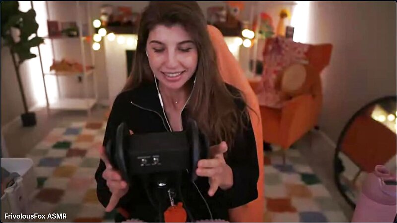 FrivolousFox ASMR Stream - Patreon Exclusive Roleplay and Sensory Play