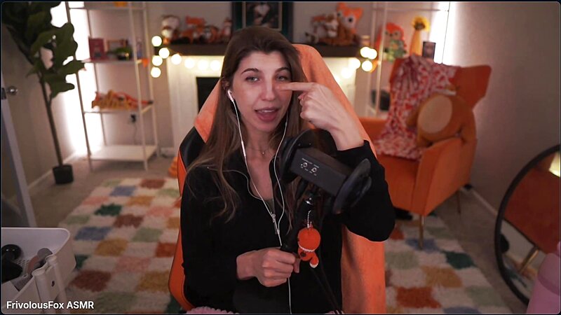 FrivolousFox ASMR Stream - Patreon Exclusive Roleplay and Sensory Play