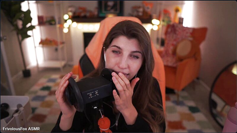 FrivolousFox ASMR Stream - Patreon Exclusive Roleplay and Sensory Play