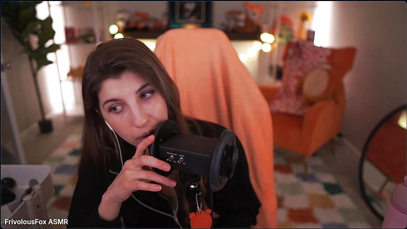FrivolousFox ASMR Stream - Patreon Exclusive Roleplay and Sensory Play