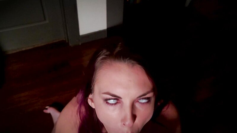 Miss Malorie Switch Demon Cosplay POV Feeding Creampie
