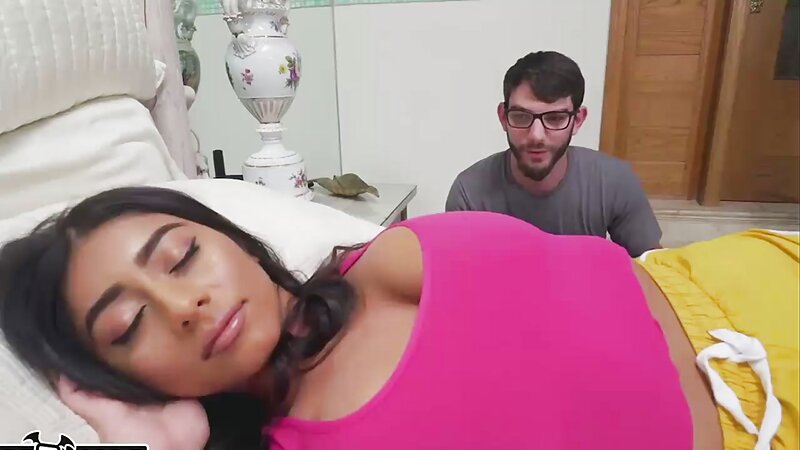 Fake Stepsisters Sleep Sensual Deep Creampie Sextape with BBC