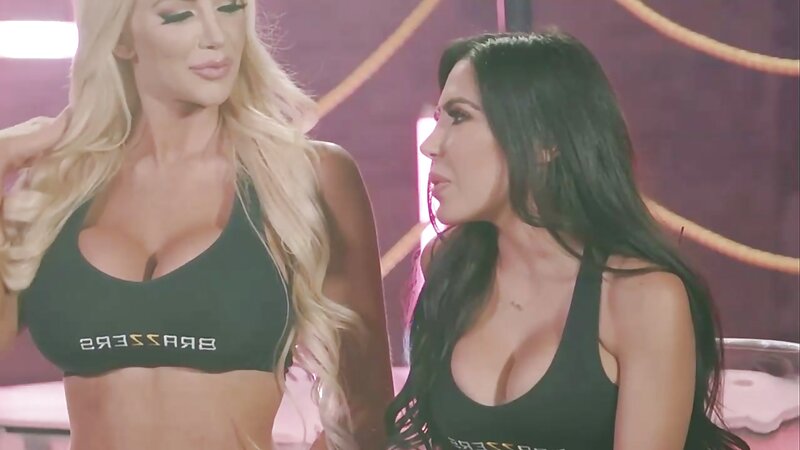 Finale of Brazzers House 3 Wild Rough Threesome with Horny Milf and Brunette Amateur Babe
