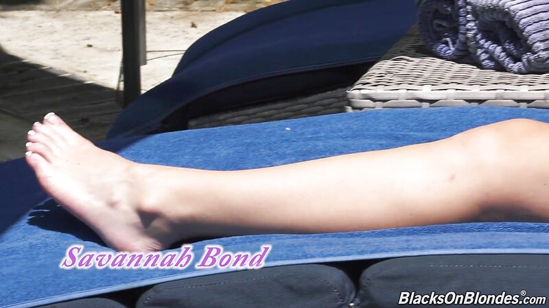 Savannah Bond Blonde BBC Deep Pussy Dive and Blowjob