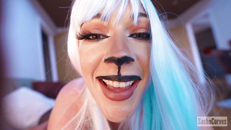 Sasha Curves - Giantess Neko Girl Hunts Her Prey