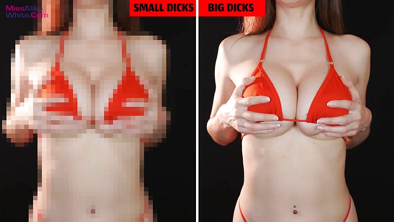 MissAlika White - Small or BIG Dicks Get Pixels