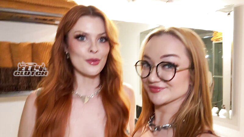 Elly Clutch and Emma Mag - We Fucked a Random Guy at a Party