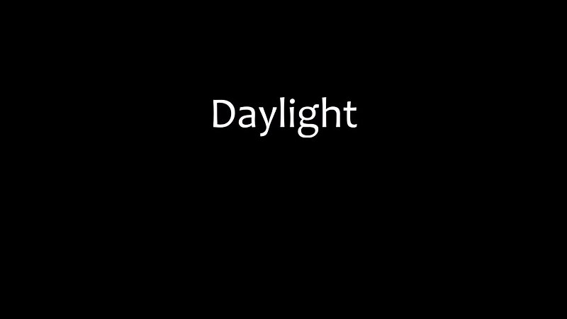 Cory Chase - Daylight