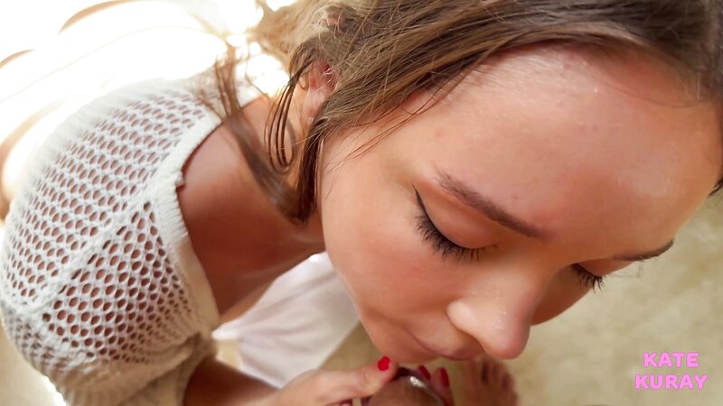 Kate Kuray - Morning Blowjob Ends With a Mouth Full of Cum