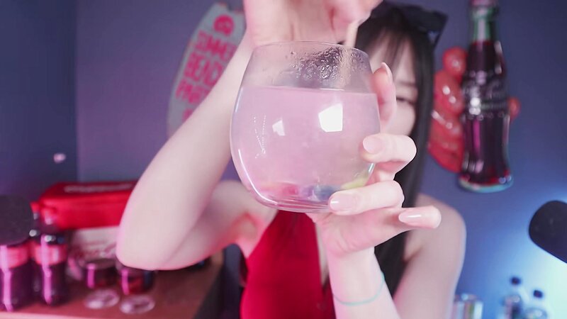 [ASMR]nara_나라 - 18 June 2026 - Refreshing Carbonated Drink Sounds That Cool Your Ears