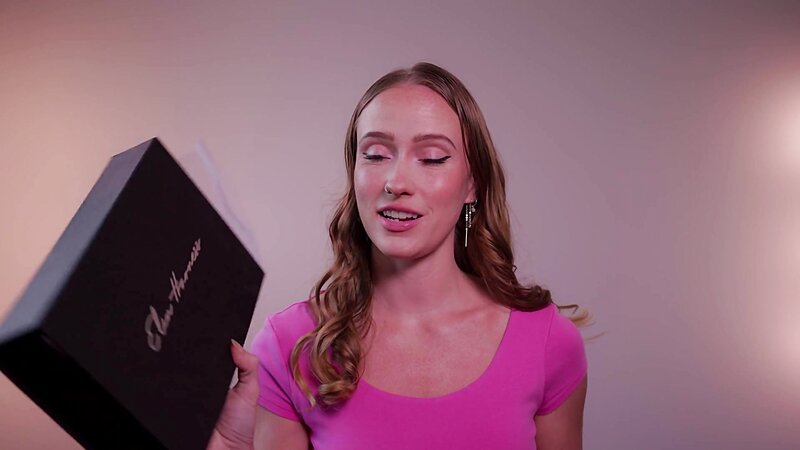Scarlet Chase - BTS Latex Try On Haul Hidden Anal Bead Play