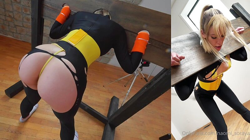Naomi Soraya Craves For BDSM And Gets On A Pillory