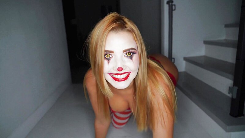 Clown Agatha Vega Gets Fucked On The Couch