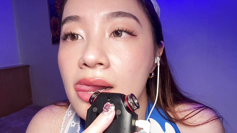 Lin ASMR - ASMR Mouth Directly On Mic