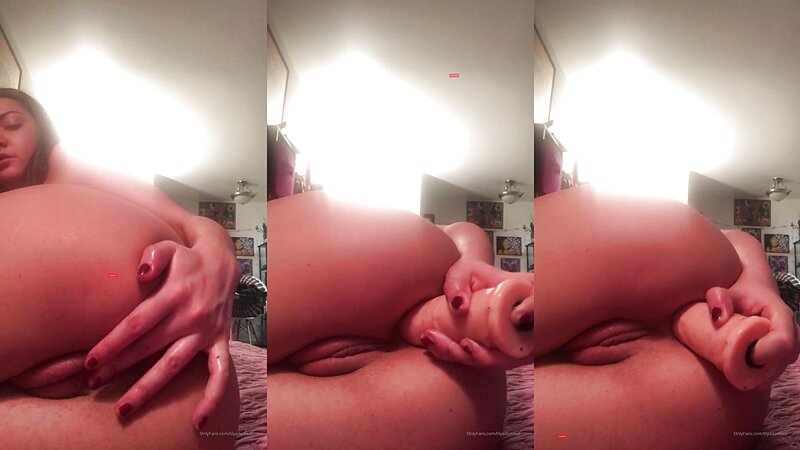 Lily Adams Anal Dildo Play and Fucking