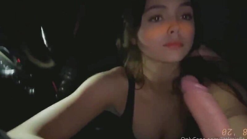 Littlmisfit Horny Nude Blowjob and Fucking