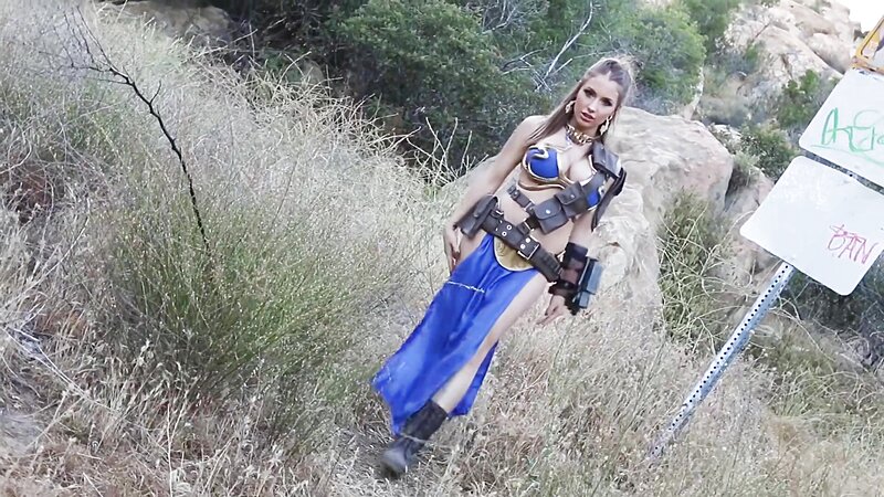 Liz Katz Nude Slave Leia Cosplay Roleplay