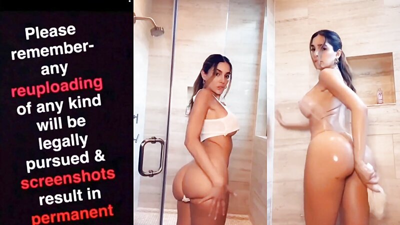Lyna Perez Teasing in the Shower