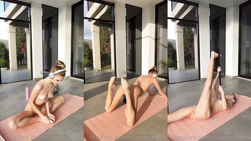 Mila Sobolov Naked Yoga