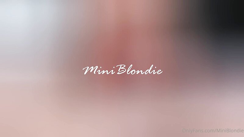 Miniblondie Nude Sex Tape Compilation