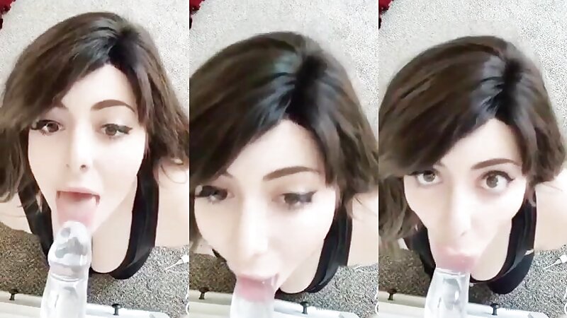 Momokun POV Dildo Blowjob