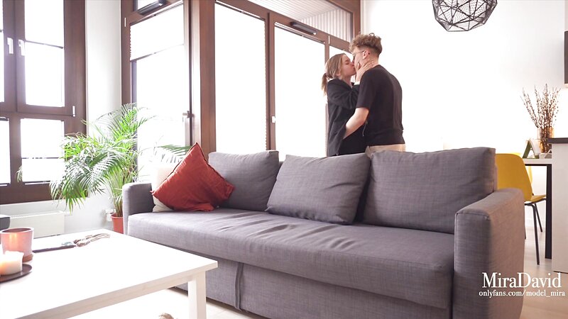Young Couple Having Real, Intense And Passionate Sex