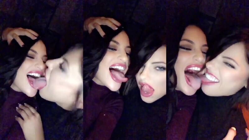 Adriana Chechik x Kissa Sins - Sloppy Frenching and Nasty Tongue Sucking